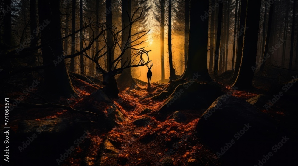 Obraz premium shadow of the dark 8k photography, ultra HD, sharp