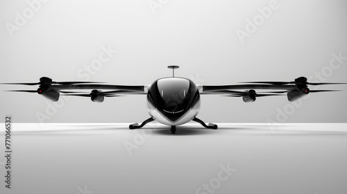 plane - Future of Flight: The eVTOL Revolution - airplane on the ground (ID: 771066532)