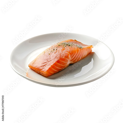 arrangement of veggies and salmon fish flat lay