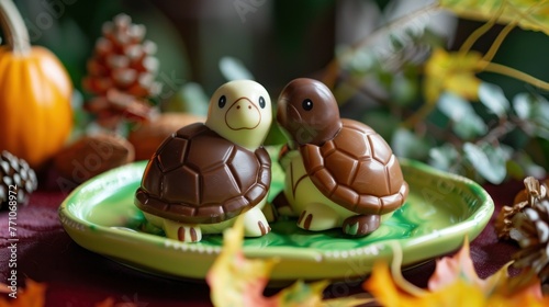 turtle shaped chocolate