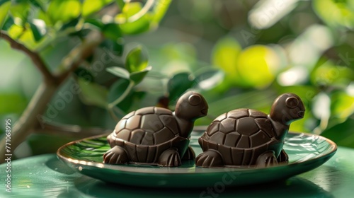 turtle shaped chocolate