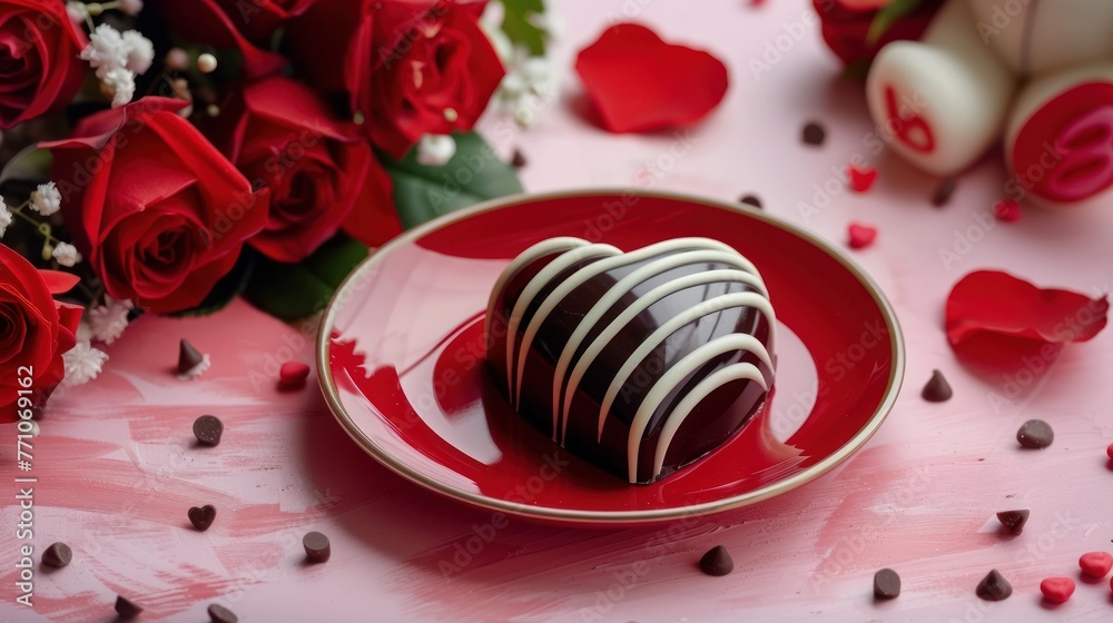 heart shaped chocolate heart shaped chocolate