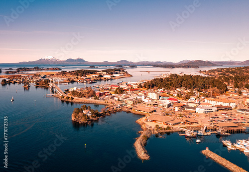 Aerial Image - Downtown Sitka - Sitka, Alaska