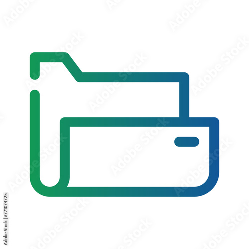 archive gradient icon