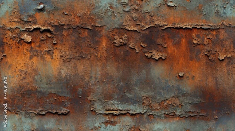 Worn rusty metal texture background