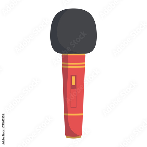 Microphone Flat Illustration photo