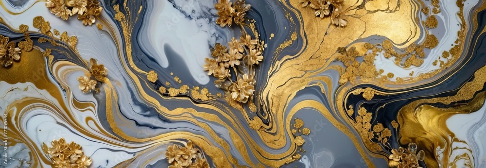 Elegant texture of gold and gray marble. Luxury gold and black marble pattern, oil paint, alcohol ink style. Background and wallpaper concept. Elegant texture of gold and gray marble. Luxury gold and black marble pattern, oil paint, alcohol ink style. Background and wallpaper concept.