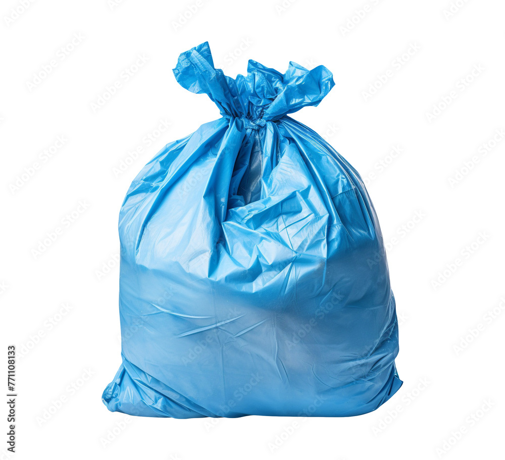 Fototapeta premium garbage plastic bag isolated