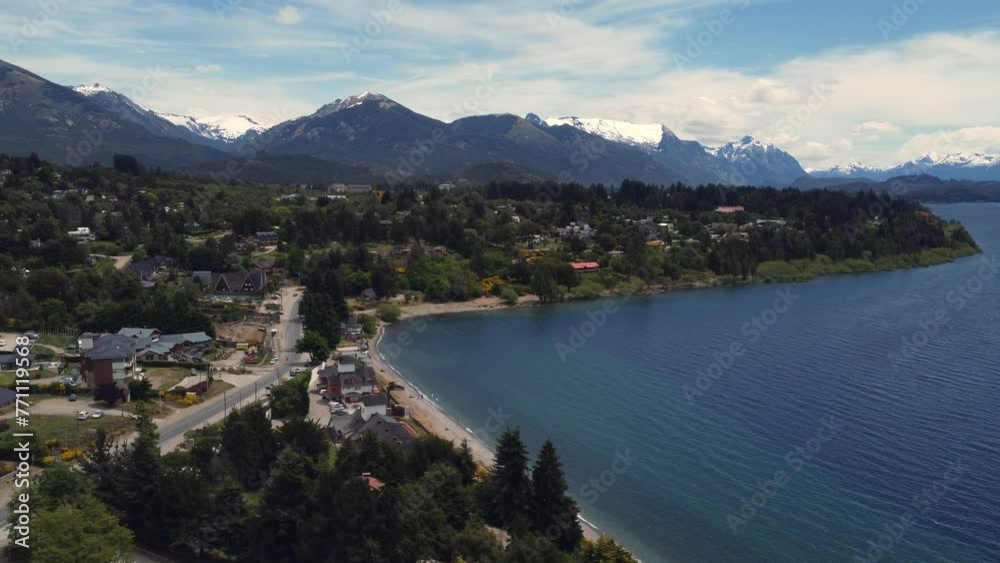 Drone Video: Aerial Views of Playa Bonita, Bariloche, Argentine Patagonia Drone Video: Aerial Views of Playa Bonita, Bariloche, Argentine Patagonia
