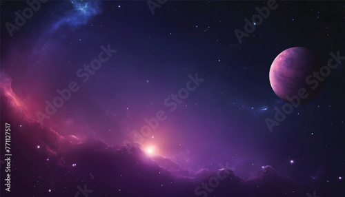 science and fiction wallpaper. The beauty of deep space. Colorful graphics for the background  like water waves  clouds  night sky  the universe  galaxy  Planets