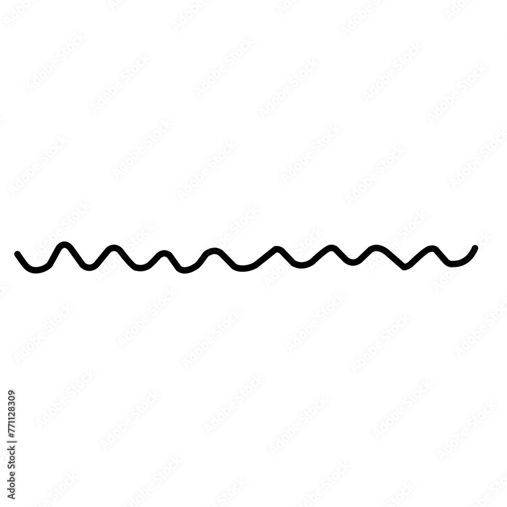 wave line doodle