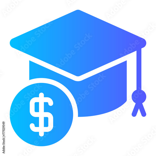 tuition gradient icon