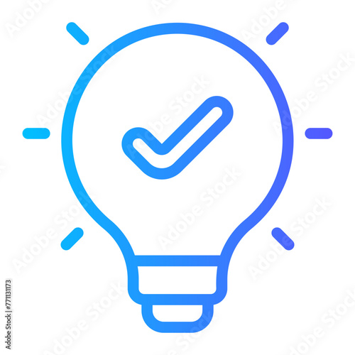idea gradient icon