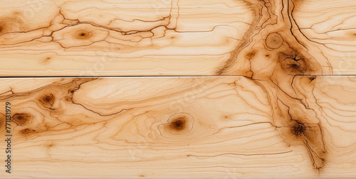 Spalted Maple Texture Close-Up. photo