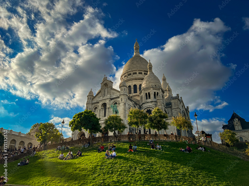 The Basilica of Sacré Coeur de Montmartre