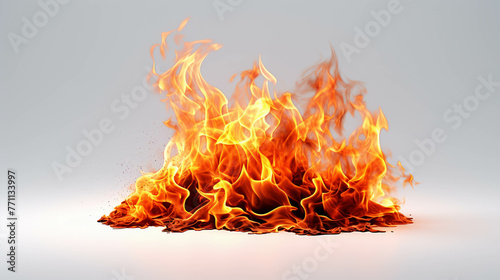 fire in the dark high definition(hd) photographic creative image
