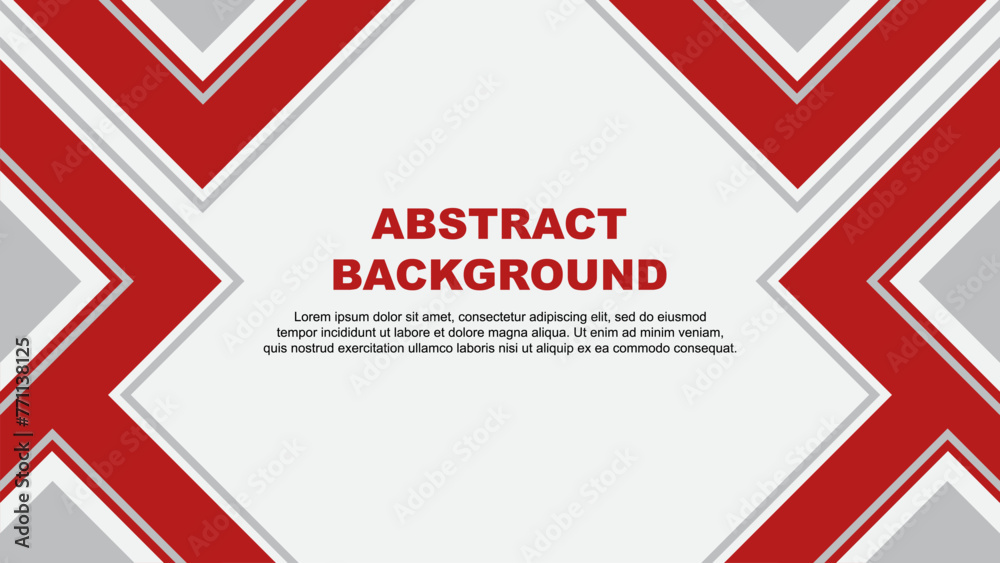 Abstract Red Background Design Template. Banner Wallpaper Vector Illustration. Red Vector Abstract Red Background Design Template. Banner Wallpaper Vector Illustration. Red Vector