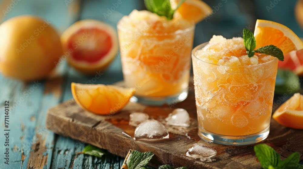 A delectable blend of sweet and tangy flavors enticing the senses AI generated illustration A delectable blend of sweet and tangy flavors enticing the senses AI generated illustration