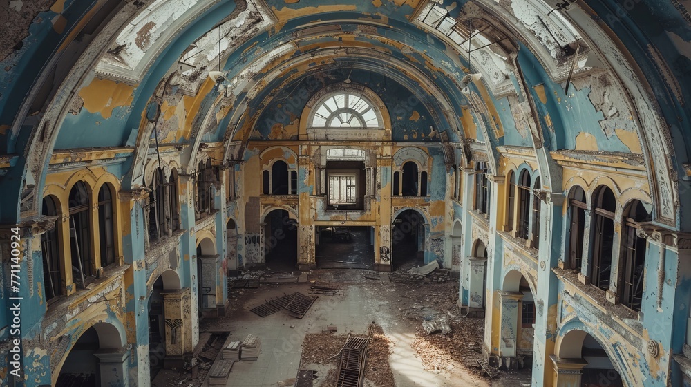 Urban Exploration Cinematic shots of urban exploration in Ukraine from