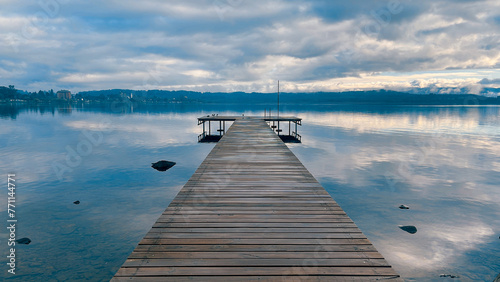 Muelle lago Villarrica