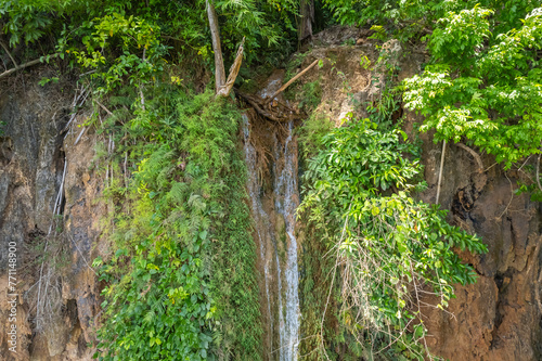 Pha Rom Yen Waterfall at Ban Rai, Uthai Thani, Thailand