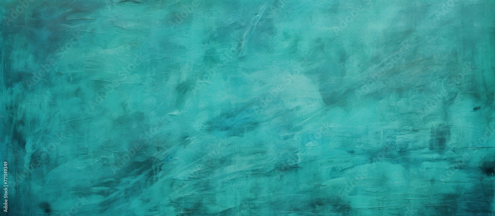 A close up of an electric blue background with a grunge texture resembling underwater patterns. It evokes marine biology and the fluidity of water
