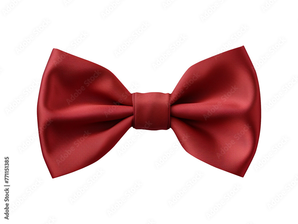 A bow tie isolated object