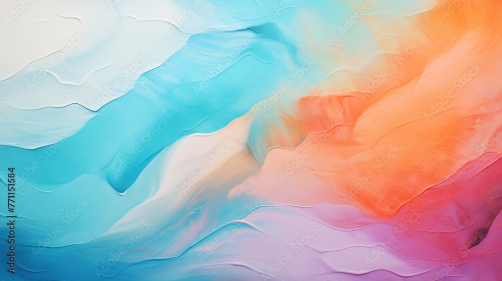 Abstract texture of a colorful oil painting Abstract texture of a colorful oil painting