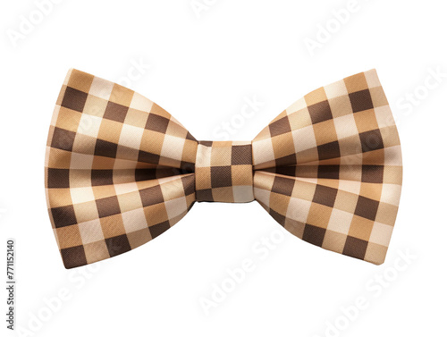 A bow tie isolated object