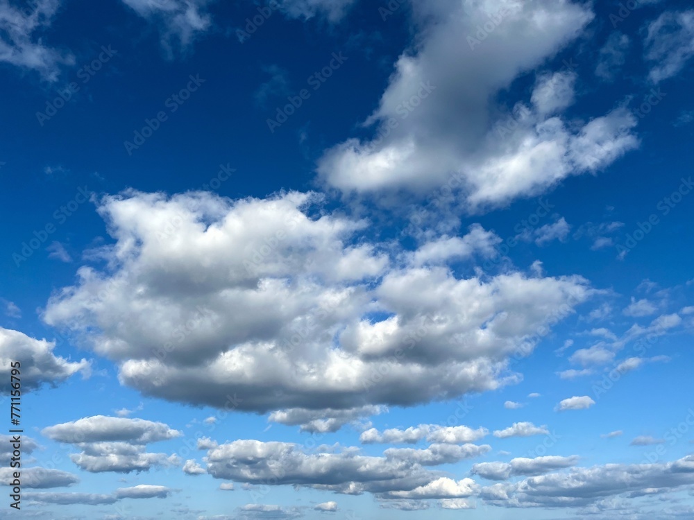 太平洋上の水平線と雲 太平洋上の水平線と雲