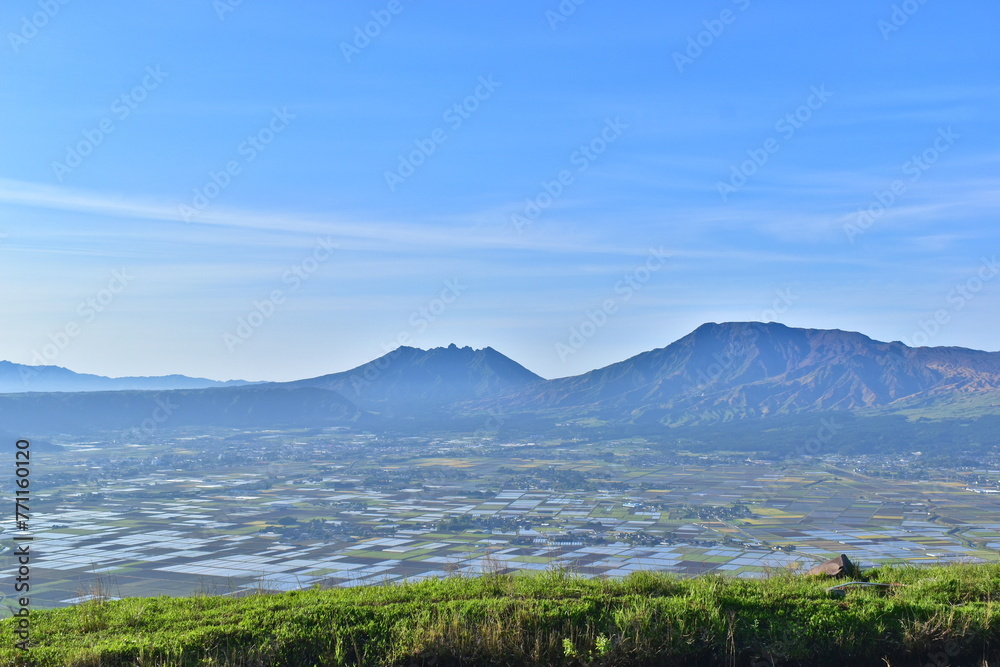 大観峰　阿蘇　熊本　九州