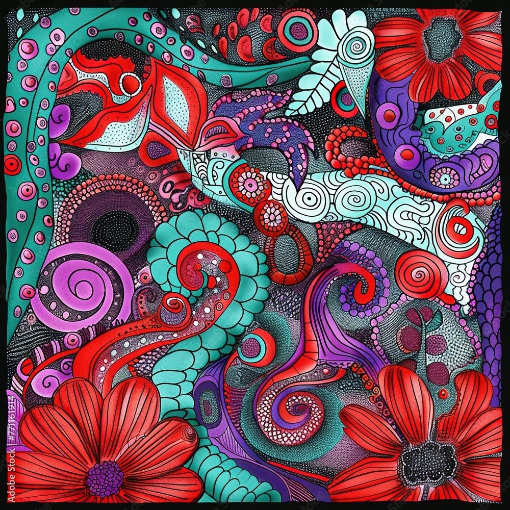 Elegant Zen & Paisley Fusion Pattern Mystical Zen & Paisley Tapestry Elegant Zen & Paisley Fusion Pattern Mystical Zen & Paisley Tapestry