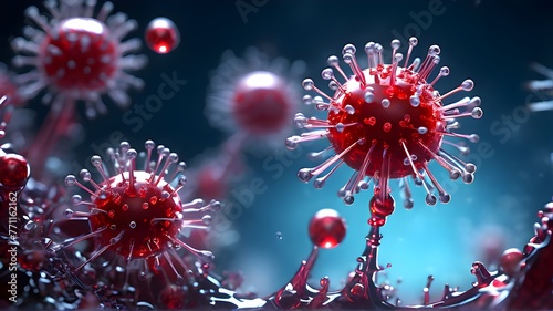 virus destroys the white blood cells that fight nfection