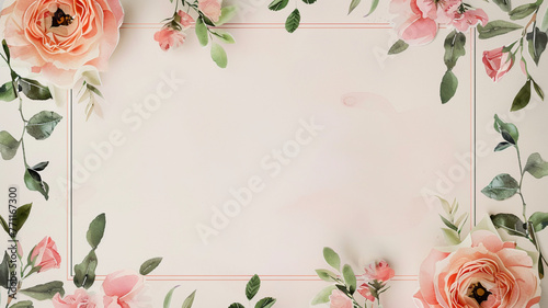 Vintage illustration of bright red roses and lush greenery, website background,copy green banner background, with space,鮮やかな赤い薔薇と緑豊かなヴィンテージイラスト、ホームページ背景,コピー スペースのあるバナーの背景,Generative AI 