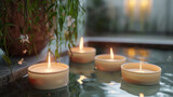 Tranquil Aromatherapy Candles with Gentle Illumination