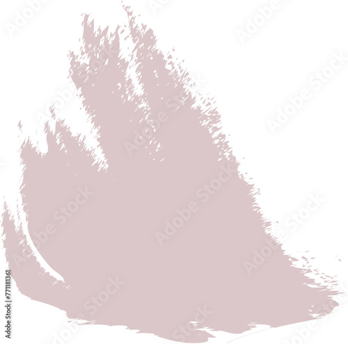 abstract paint spot. brush stroke. png cosmetics or makeup. Pink spot.