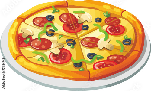 Pizza Illustration