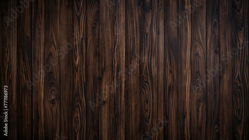 Rustic Wooden Texture Background with Brown Plank Pattern