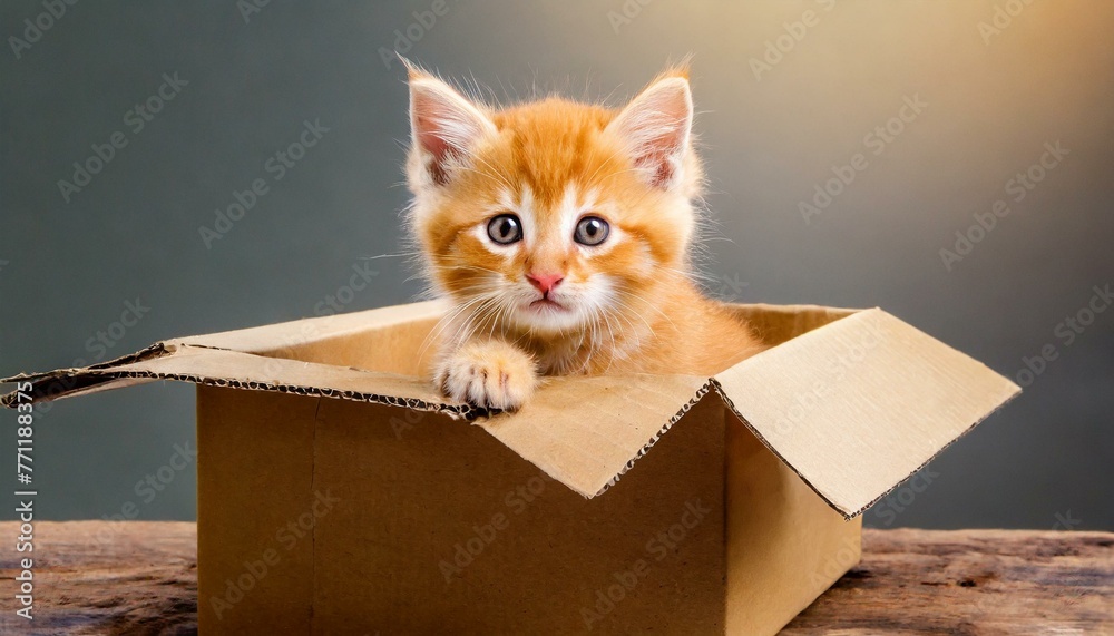 Fototapeta premium perros y gatos cachorros