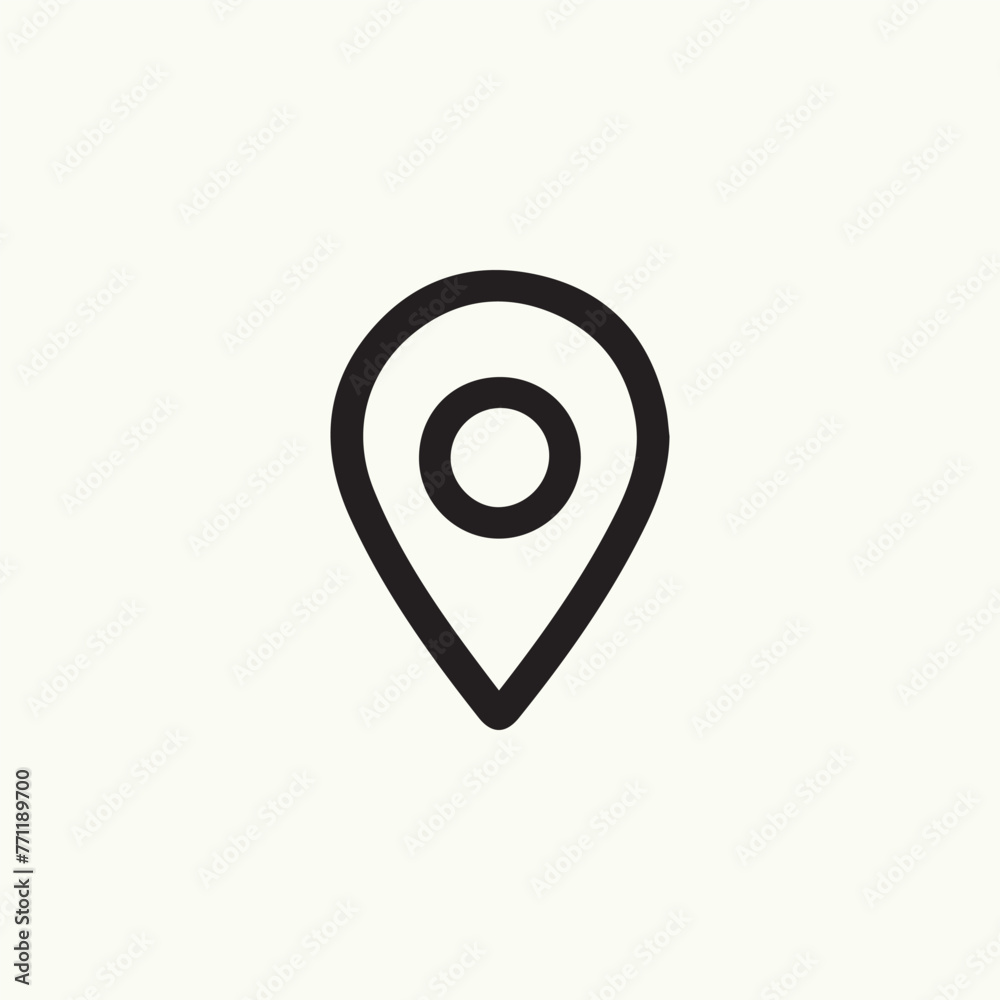 Location Icon Outline. Location Icon. Vector Icon. Small Icon. pin point symbol Location Icon Outline. Location Icon. Vector Icon. Small Icon. pin point symbol