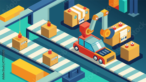A detailed look at a compact material handling system within a microfactory utilizing stateoftheart robotics to efficiently move materials and