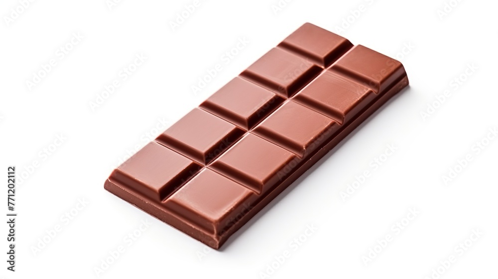 chocolate bar on white background chocolate bar on white background