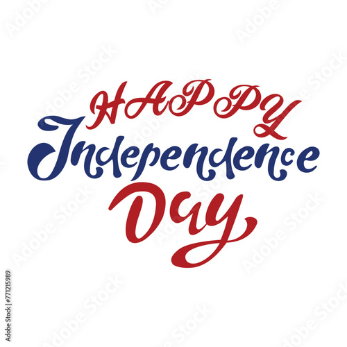USA Independence Day wishing post vector design