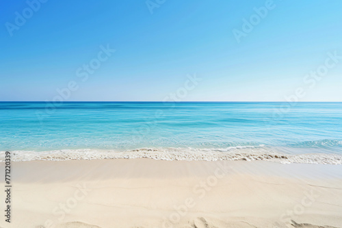 photo empty sea and beach background