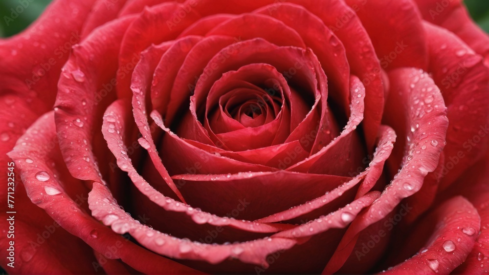Serene Dew-Kissed Rose Serene Dew-Kissed Rose