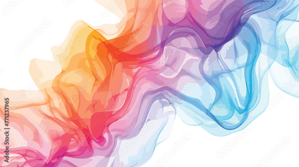 Abstract background. Colorful fractal wallpaper. Graph