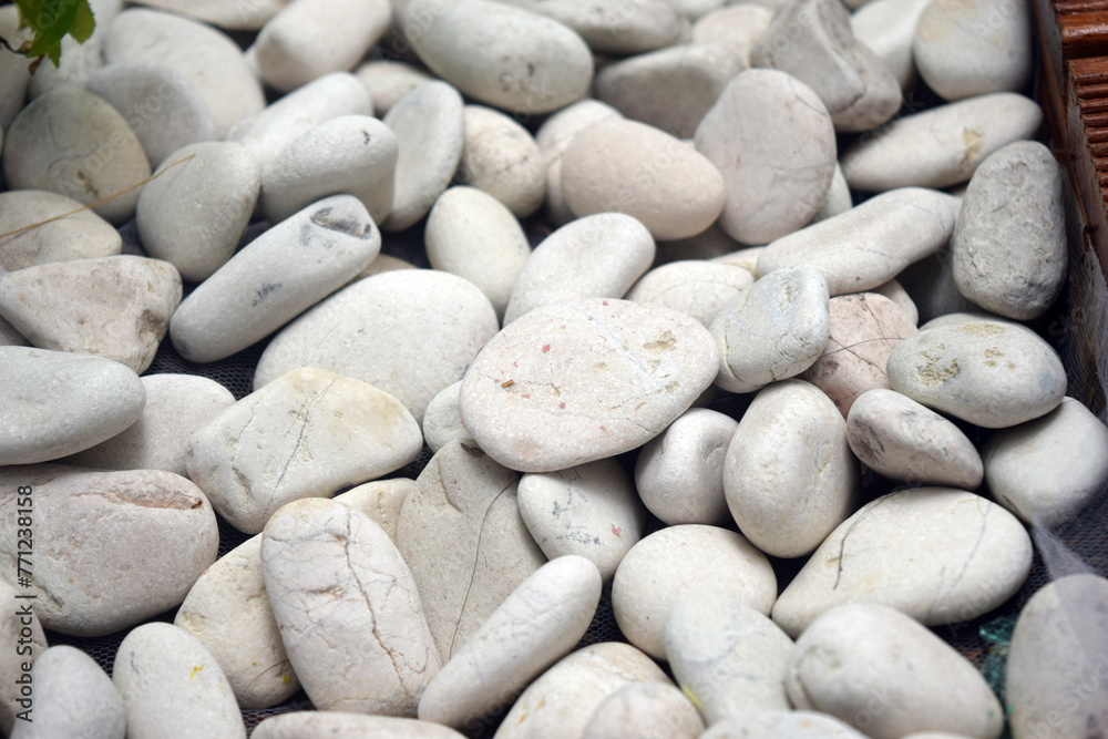 collection of white stones collection of white stones