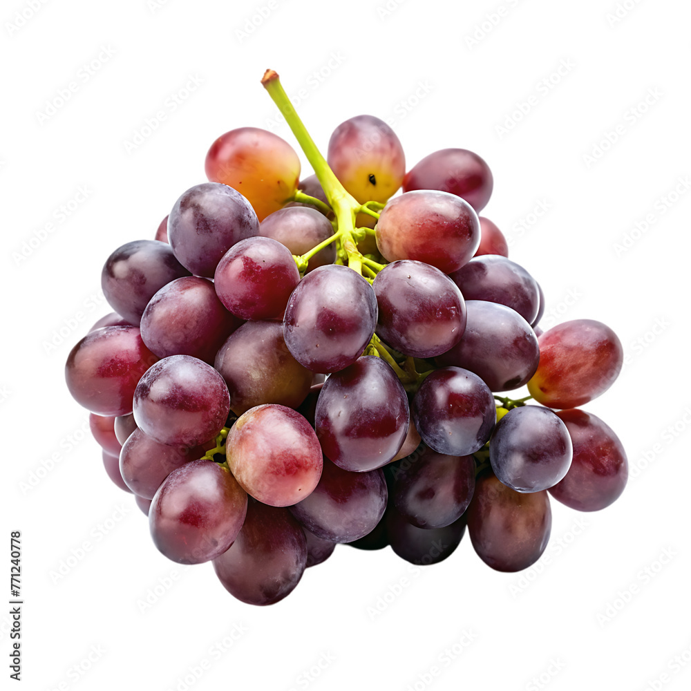 Fototapeta premium blue grape cluster