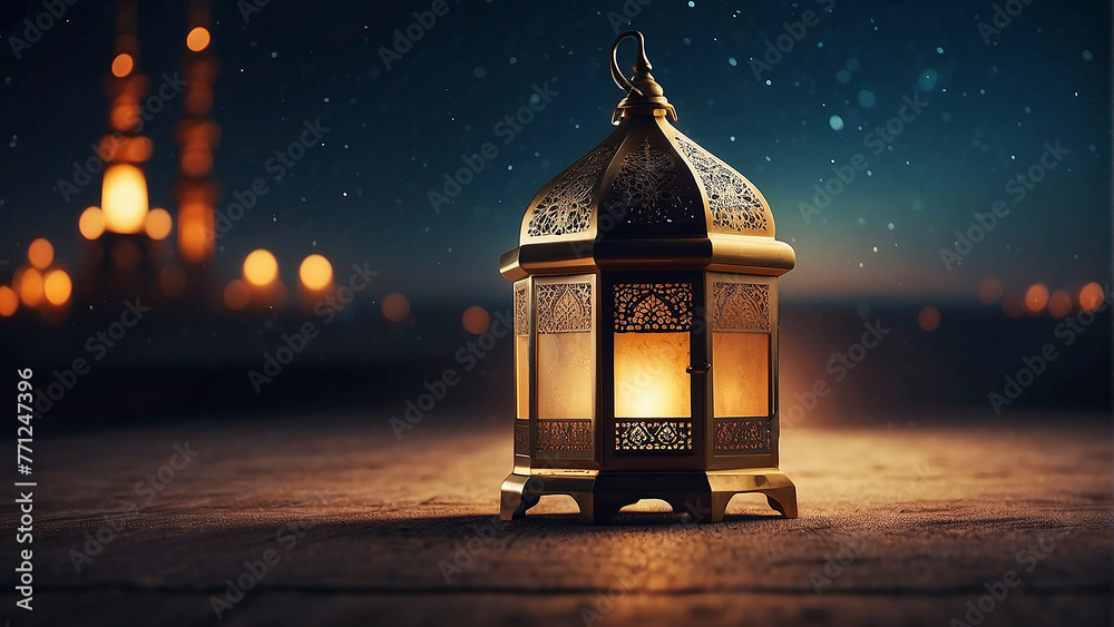 lantern islamic background