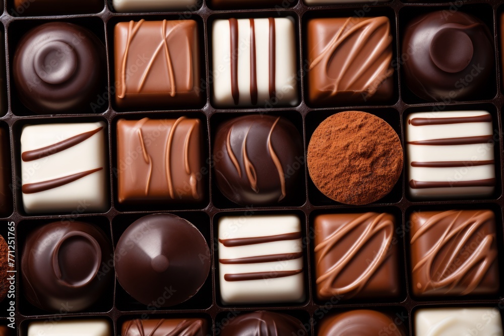 Obraz premium box of chocolates